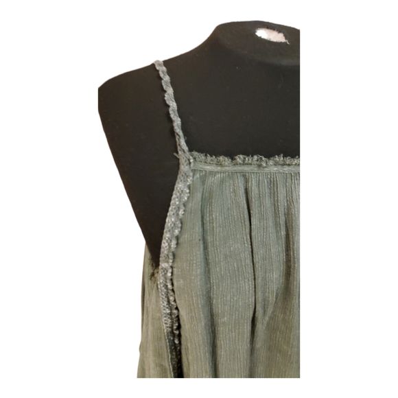 Hippie Vibe oversized summer Top.  No tag, rough, raw edges style. - Picture 10 of 10